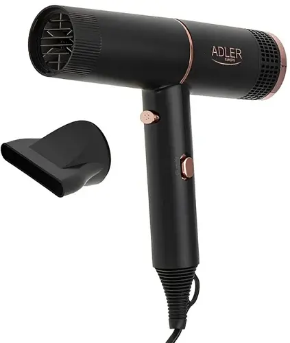 Фен AD-2278, Black, 1400W Adler teh0019615 - фото 2