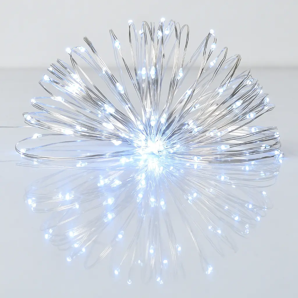 Електрогірлянда Yes! Fun нитка на мідному дроті 50 LED статична 5 м холодно-біла (975038) - фото 3