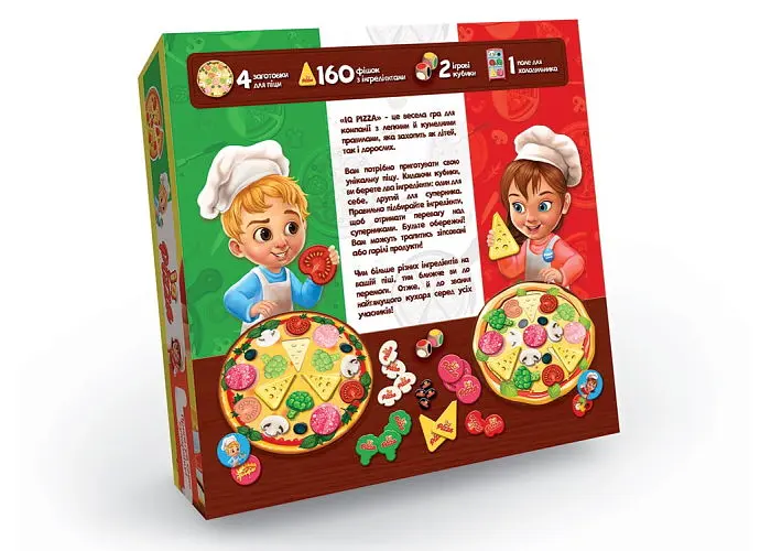 Настольная игра Danko Toys IQ Pizza (укр.) (G-IP-01U) - фото 2