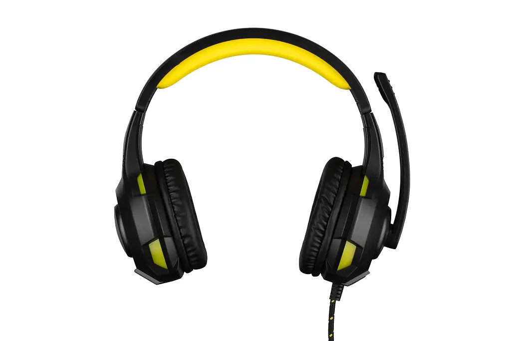 Наушники игровые 2E GAMING HG300 Black, mini-jack/dual 3.5mm, LED, 2м - фото 4