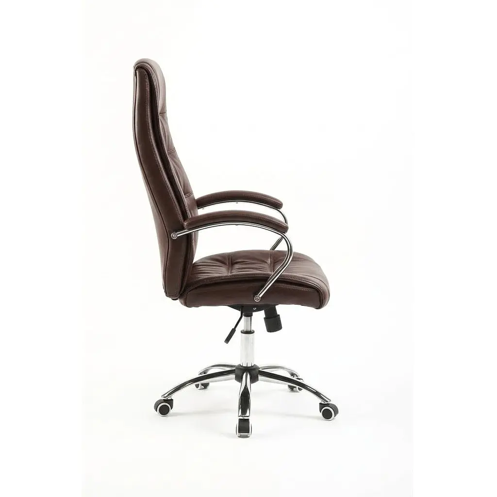 Офісне крісло Special4You Neocomfort темно-коричневий (E7825) - фото 3