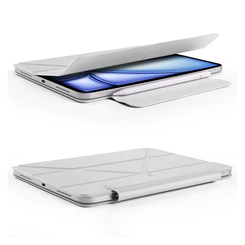 Чохол-книжка BeCover Ultra Slim Origami Magnetic для Apple iPad mini 6 (2021) Сірий (712944) - фото 5
