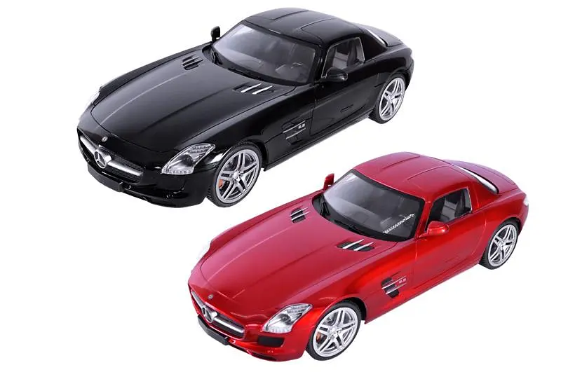Машинка на радіокеруванні Mercedes-Benz SLS акумуляторна 2024, коробка р.34x15x9см - фото 2