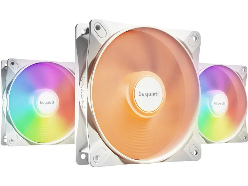 Вентилятор для корпусу Be quiet! Light Wings LX 120 PWM Triple-Pack White (BL122)