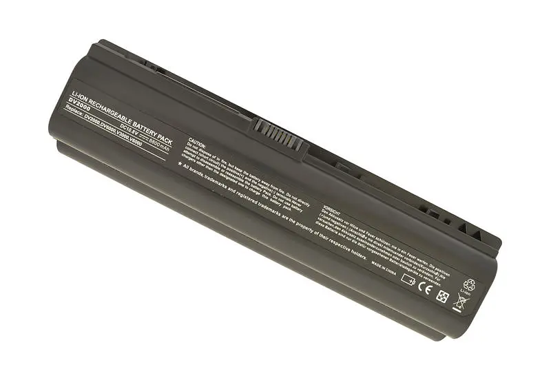 Посилений акумулятор для ноутбука HP Compaq EV089AA Pavilion DV6000 11.1V Black 8800 mAh - фото 4