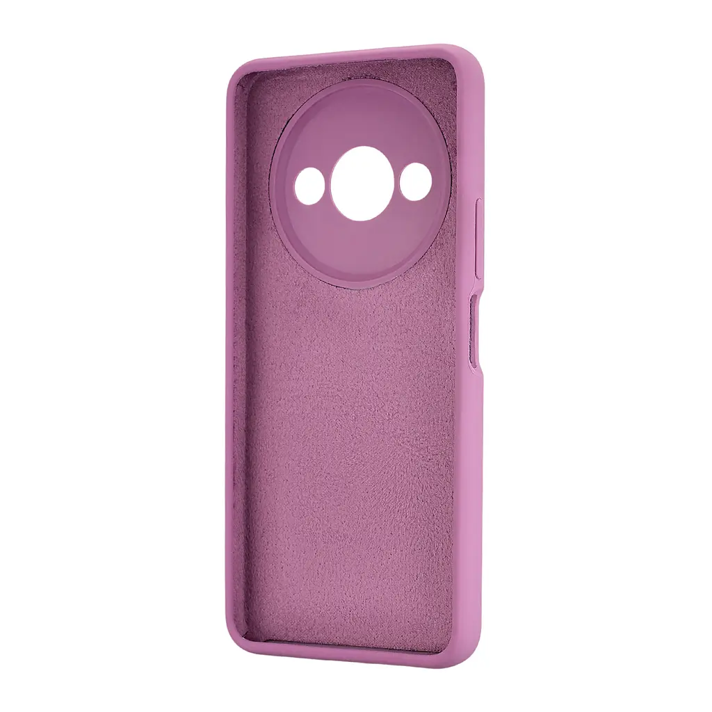Чохол Silicone Case Xiaomi Redmi A3 4G/Poco C61 4G/Redmi A3X Purple - фото 2