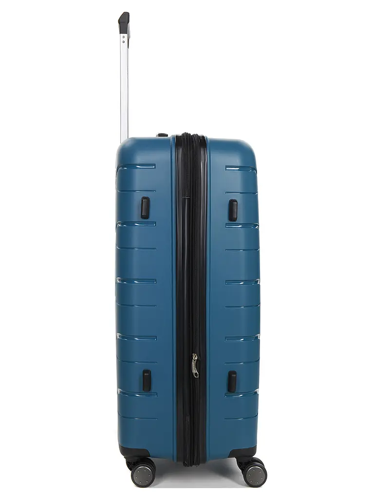 Валіза велика L поліпропілен Worldline Airtex 282 109л 74×47×30см Синій - фото 8