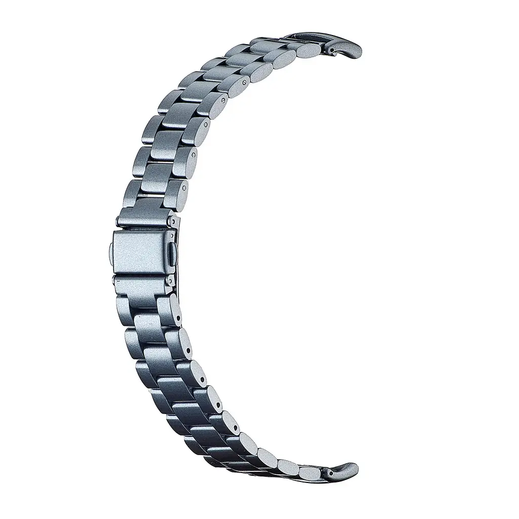 Ремінець Steel Strap Mi Band 8/9/10 сірий (13) - фото 2