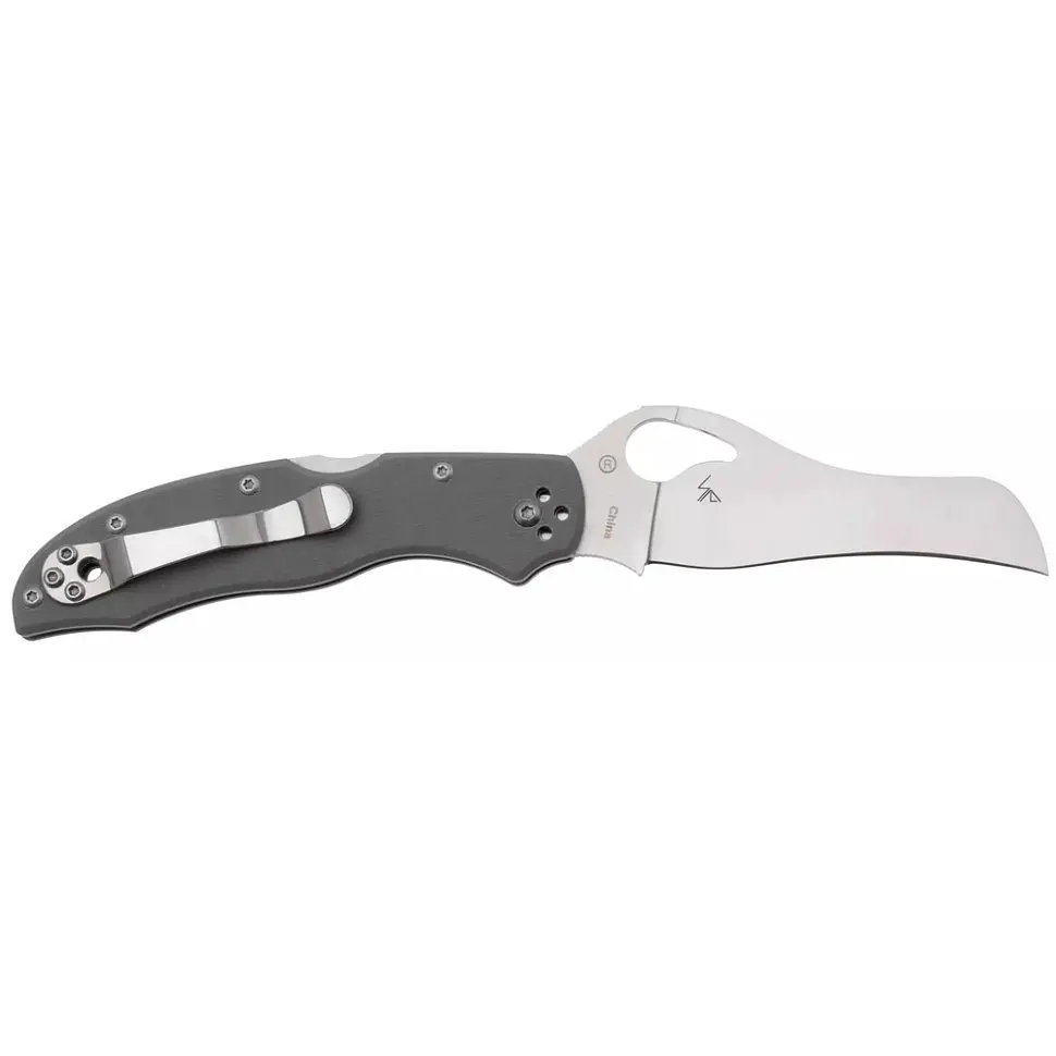 Ніж Spyderco Gooney, 9Cr14MoV, G-10 сірий - фото 2