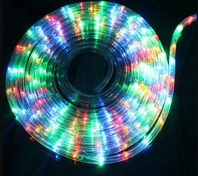 Светодиодная лента LED 100м 220V Дюралайт Цветная - фото 8