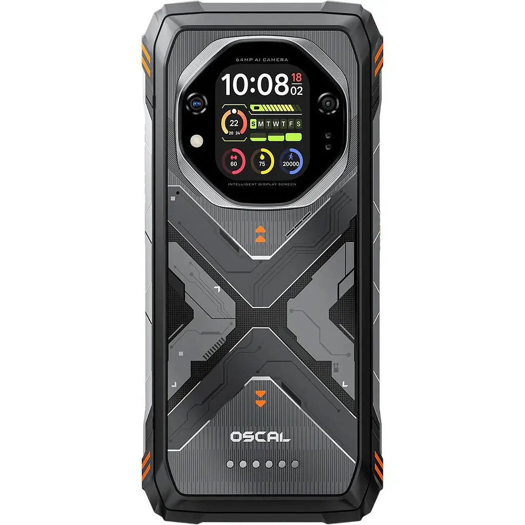 Смартфон Oscal Tank 1 16/512GB Orange EU [170352] - фото 6