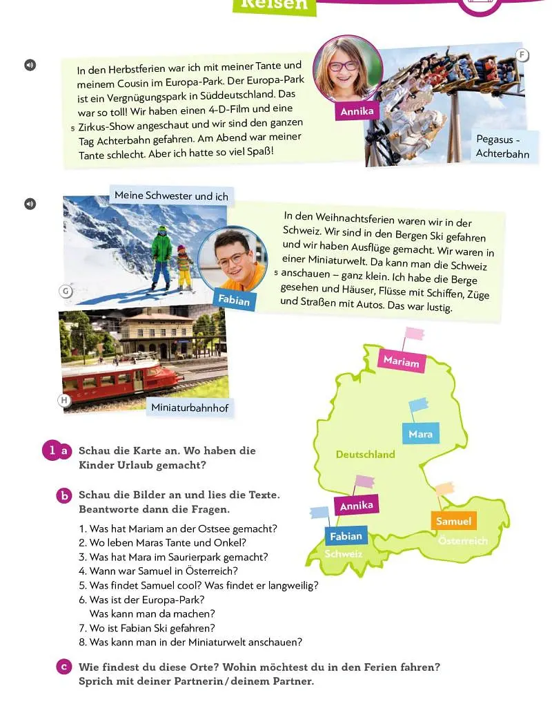 Paul, Lisa & Co PLUS A1.2 Kursbuch plus interaktive Version Deutsch für Kinder Deutsch als Fremdsprache - Моніка Боверманн - фото 6
