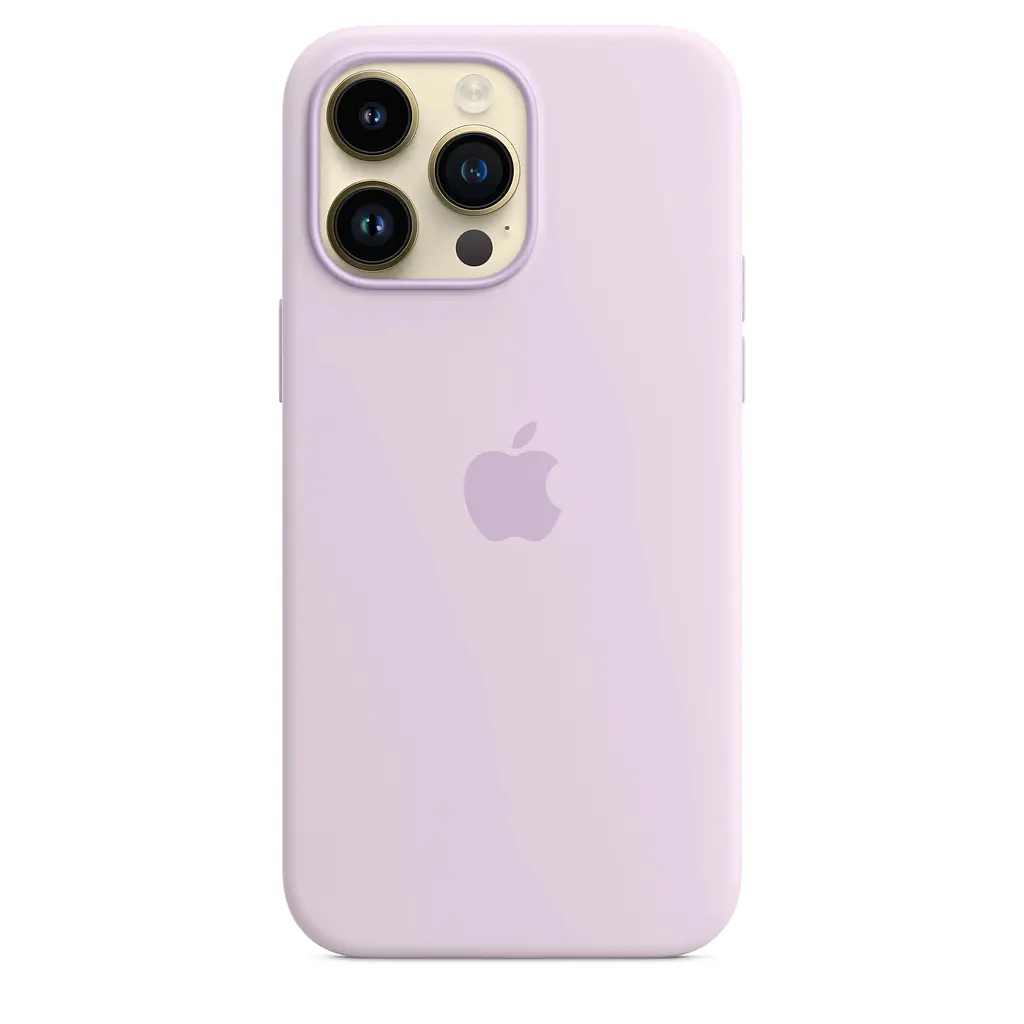 Оригінальний силіконовий чохол Apple Silicone Case with MagSafe для iPhone 14 Pro Max (6.7") Lilac MPTW3ZM/A - фото 8