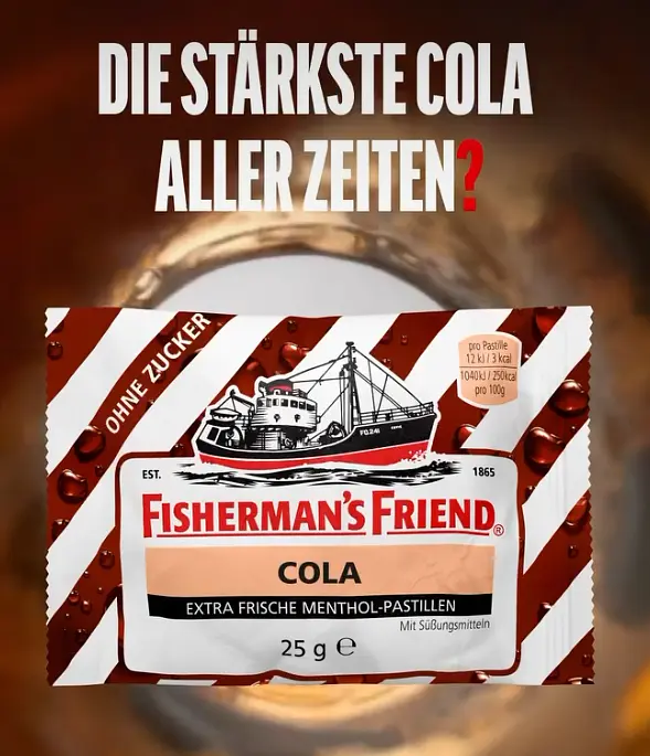 Льодяники Fisherman's Friend Cola Storage без цукру 25г - фото 6