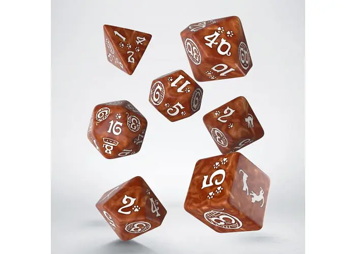 Набор кубиков Cats Dice Set: Muffin , 7 шт. (SCAT02) - фото 2