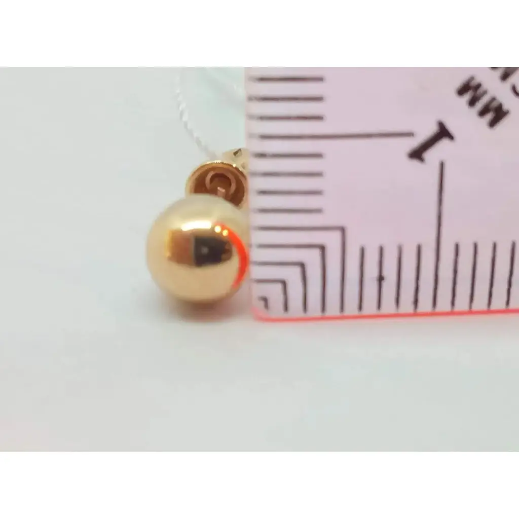 Золотые серьги-пуссеты Tango. 580055 - фото 4