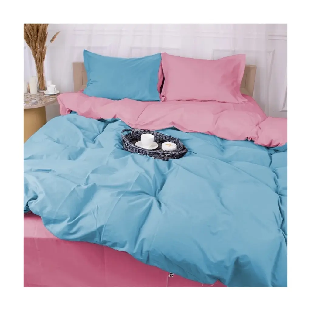 Постільна білизна MirSon Poplin Line 041 + 067 Tristan 2 x 143 x 210 (2200006284314) - фото 5