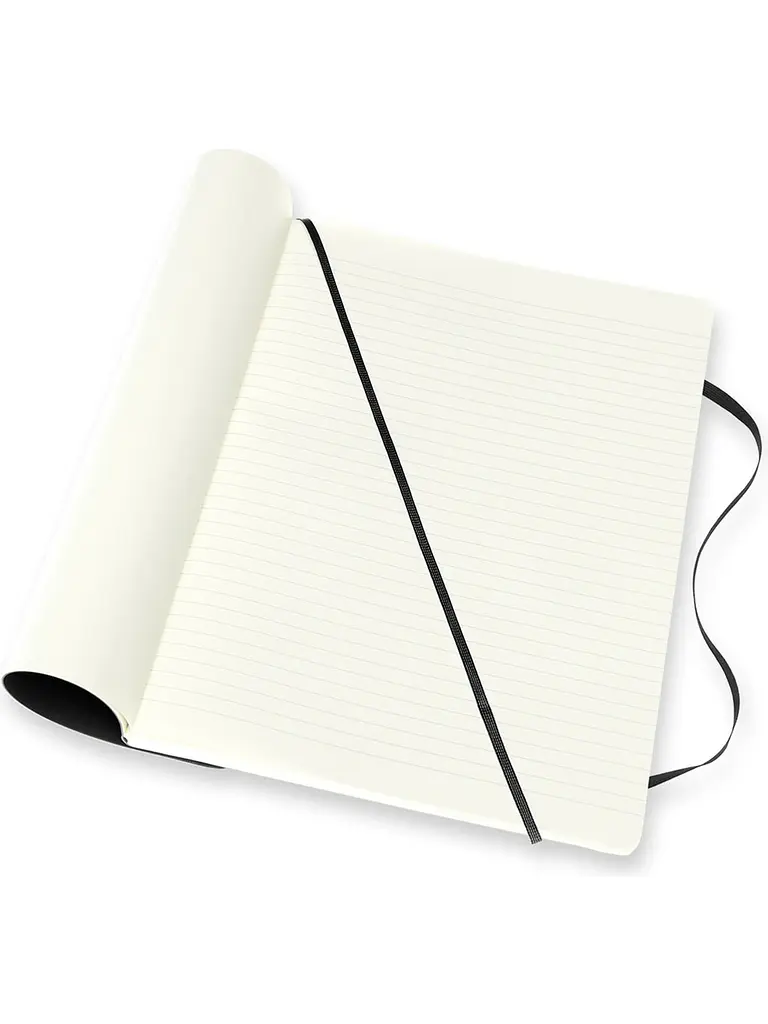 Записник Moleskine Classic великий, Лінійка-Нелінований Чорний М’який (NB413SBK) - фото 4