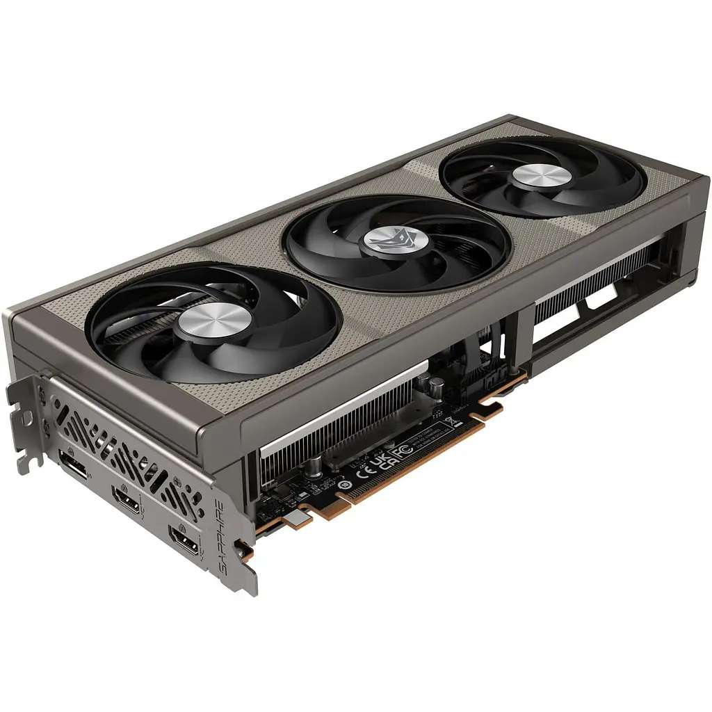 Видеокарта Sapphire AMD Radeon RX 9060 XT 16GB NITRO+ (11350-01-20G) (GDDR6, 128 bit, PCI-E v5.0 x16) - фото 2