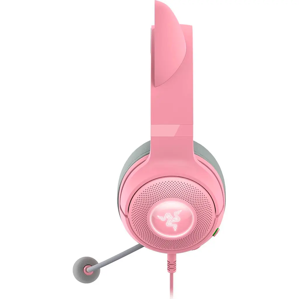Ігрові навушники Razer Kraken Kitty V2 Quartz (RZ04-04730200-R3M1) [123946] - фото 5