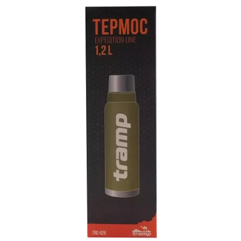 Термос Tramp Expedition Line 1.2 л Olive (UTRC-028-olive) - фото 4