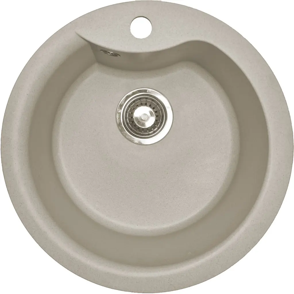 Кухонна мийка Adamant WAVE сахара d 485x210 мм, без крила d 48