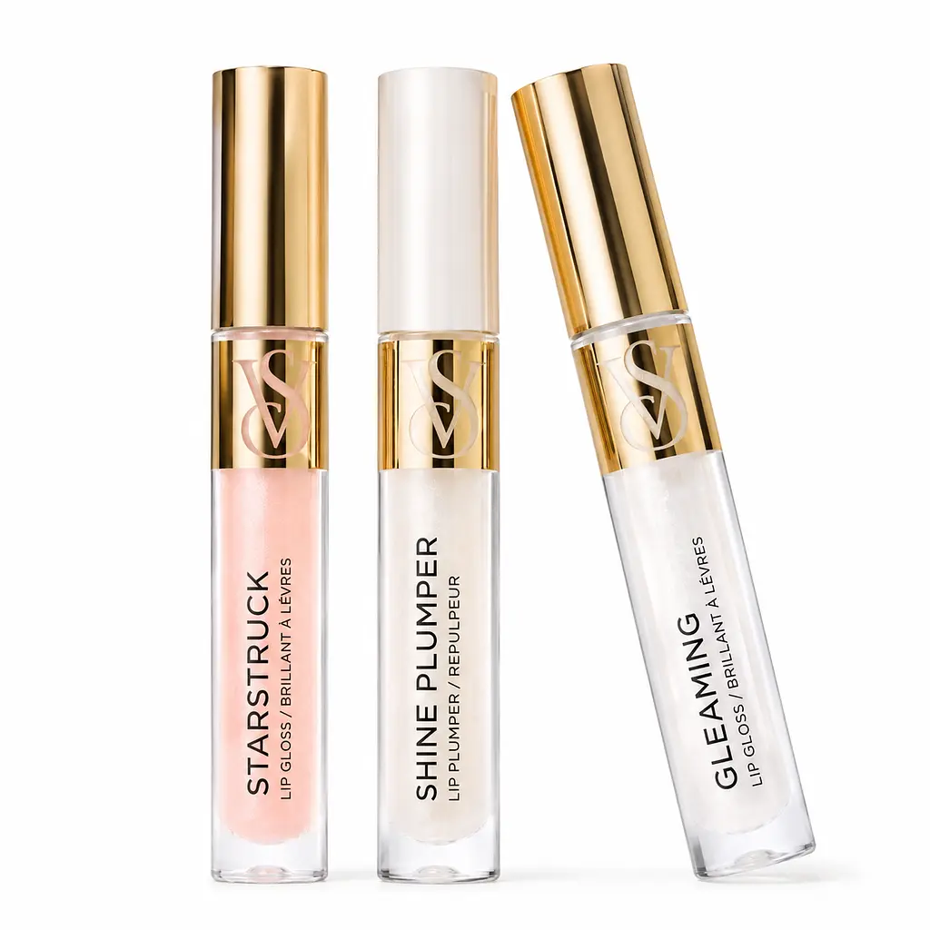 Подарунковий набір блисків для губ Victoria's Secret Best Of Gloss Gift Set - фото 2