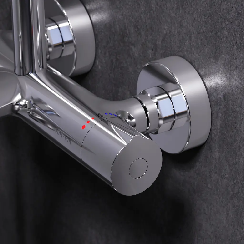 Душевая система ShowerSpot с термостатом AM.PM Like F0780500 - фото 7