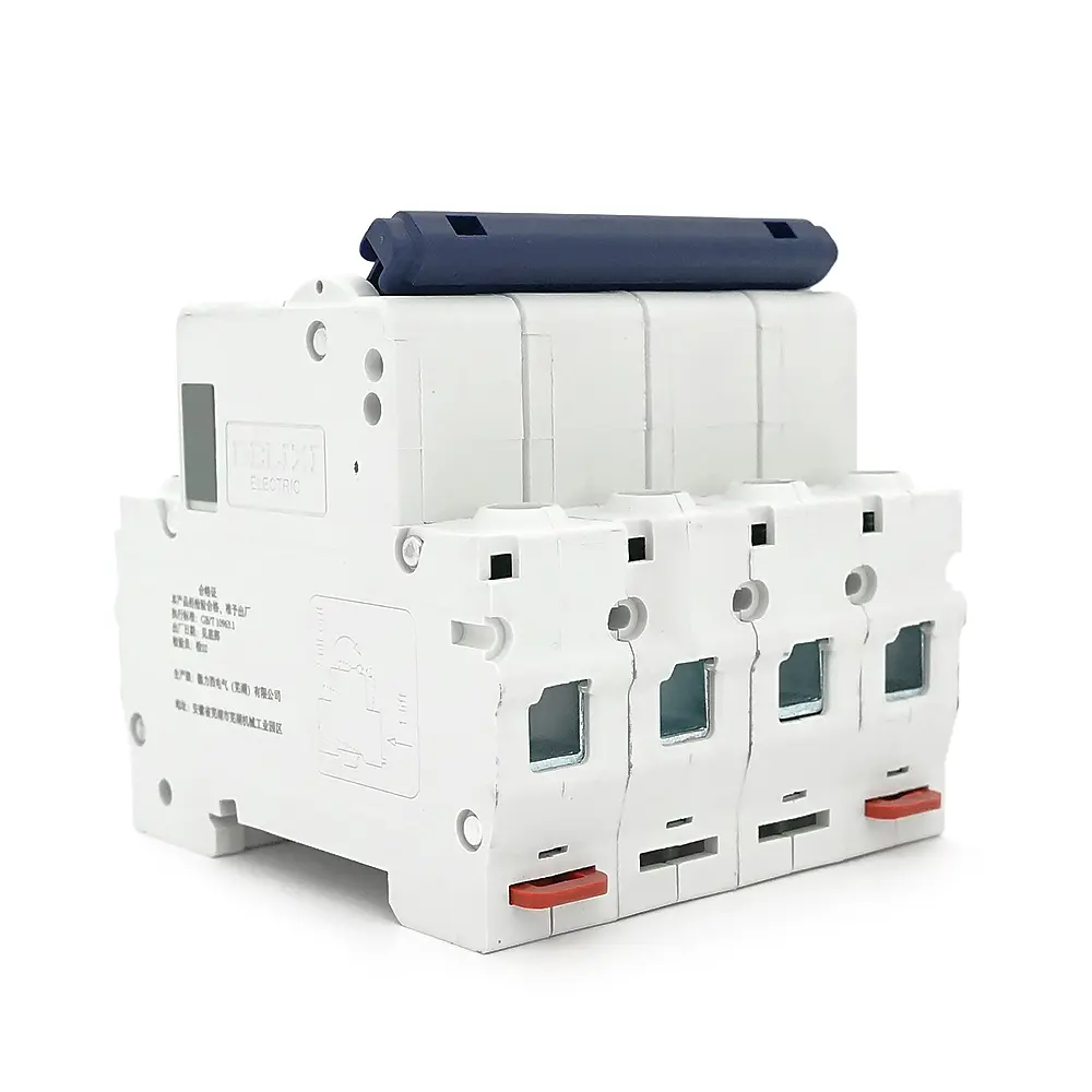 Автоматичний вимикач змінного струму Delixi HDBE-63 C40 34/6000A, 400V - фото 3