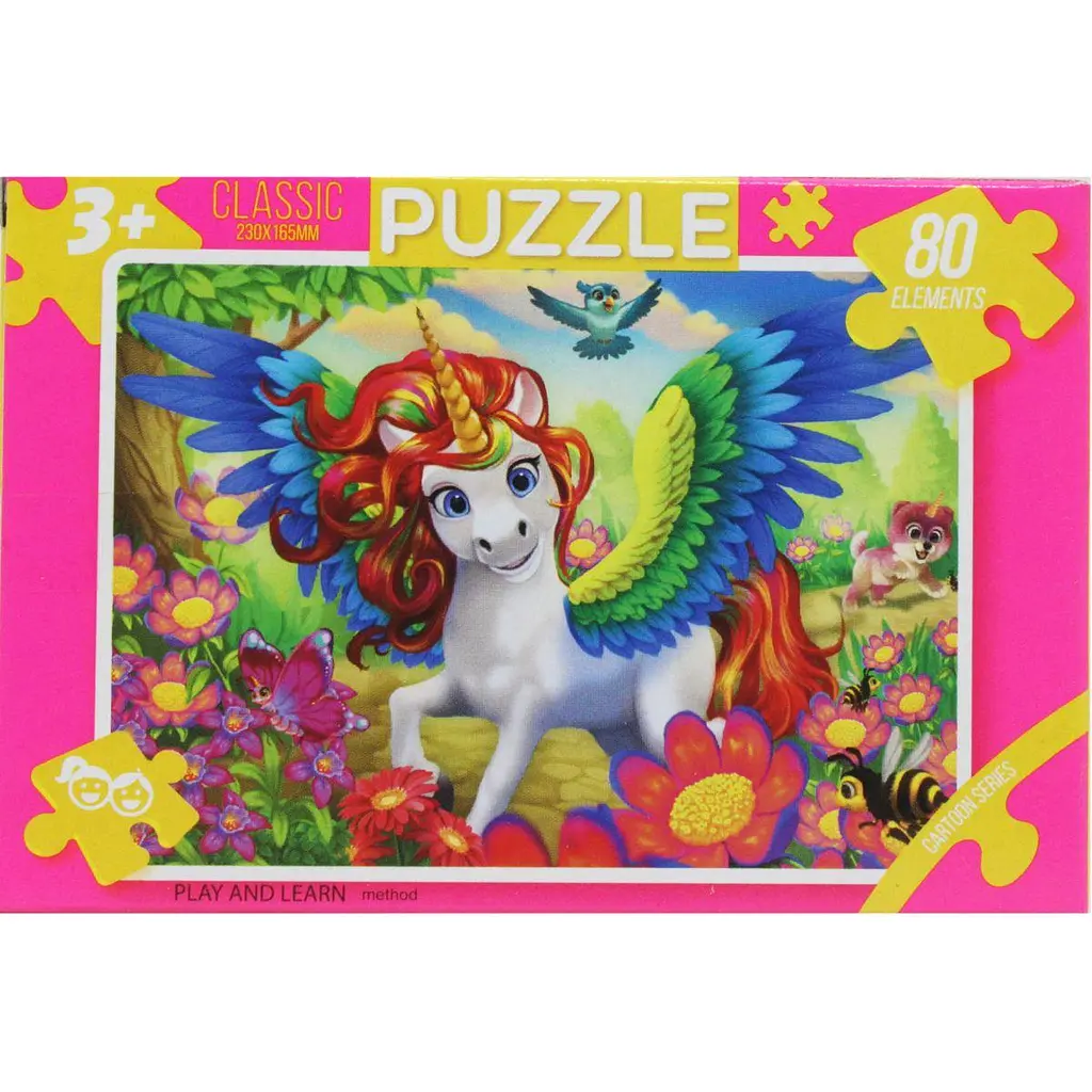 Пазли "Казка", 80 ел єдиноріг Dankotoys
