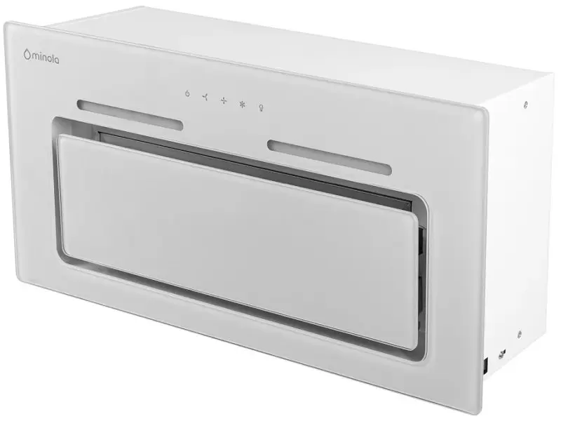 Витяжка вбудована Minola HBI 6473 WH GLASS 800 LED Line - фото 2