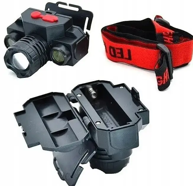 Налобний ліхтар BL 1805 COB XPE 18650 USB Charge Акумуляторний - фото 3