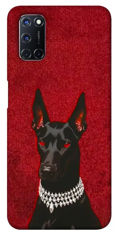 TPU чохол Demsky Premium doberman для Oppo A52 / A72 / A92