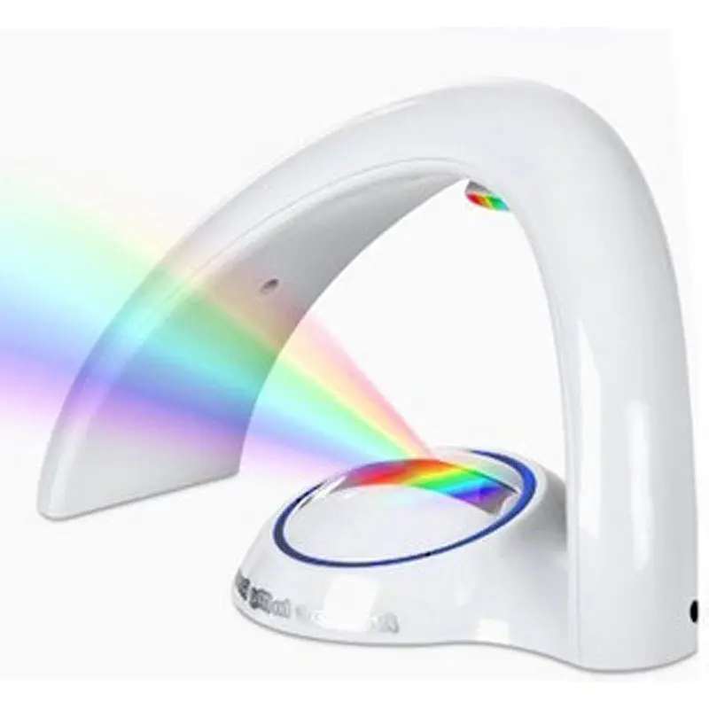Нічник – проектор Райдуга RGB Lucky Rainbow · Світильник з проекцією веселки - фото 2