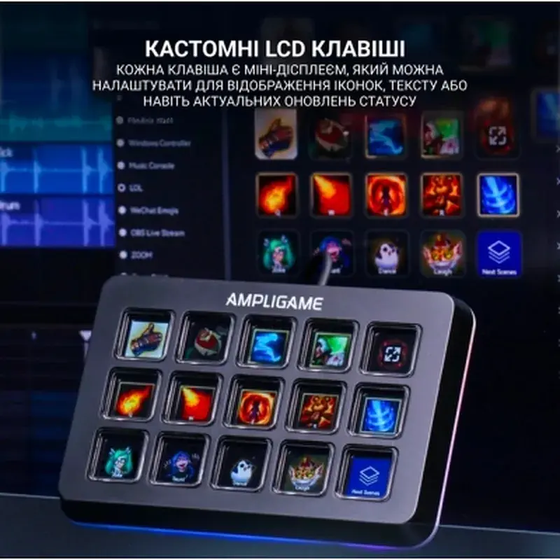 Набір блогера Fifine Stream Deck D6 (D6) - фото 8