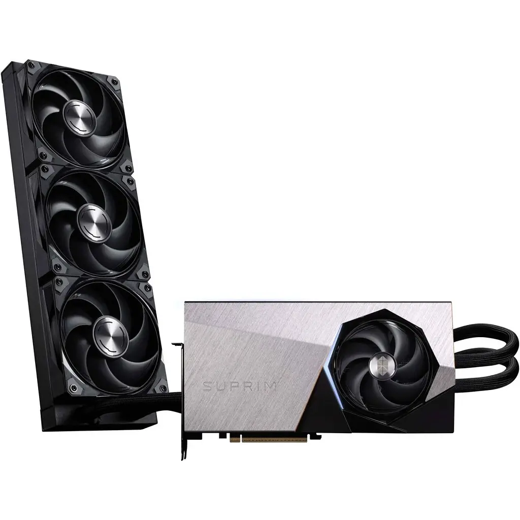 Відеокарта MSI GeForce RTX 5080 16 GB Suprim Liquid SOC [G5080-16SLS] UA [127131] - фото 2