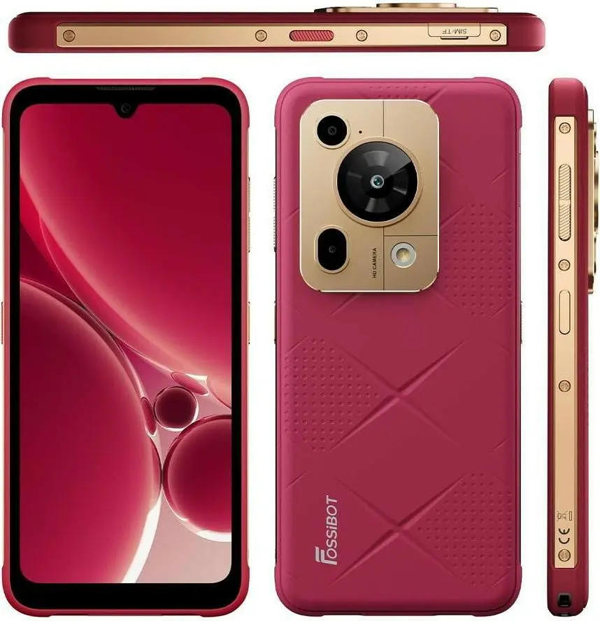 Смартфон Fossibot F112 Pro 8/256GB Velvet Rose Red (Global) - фото 6