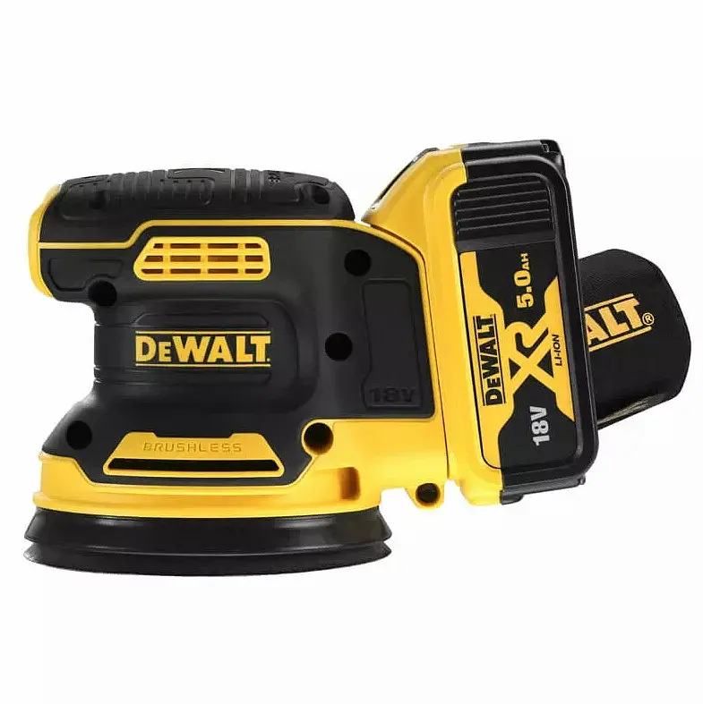Акумуляторна ексцентрикова шліфувальна машина DeWalt з АКБ та ЗП DCW210P2 - фото 2