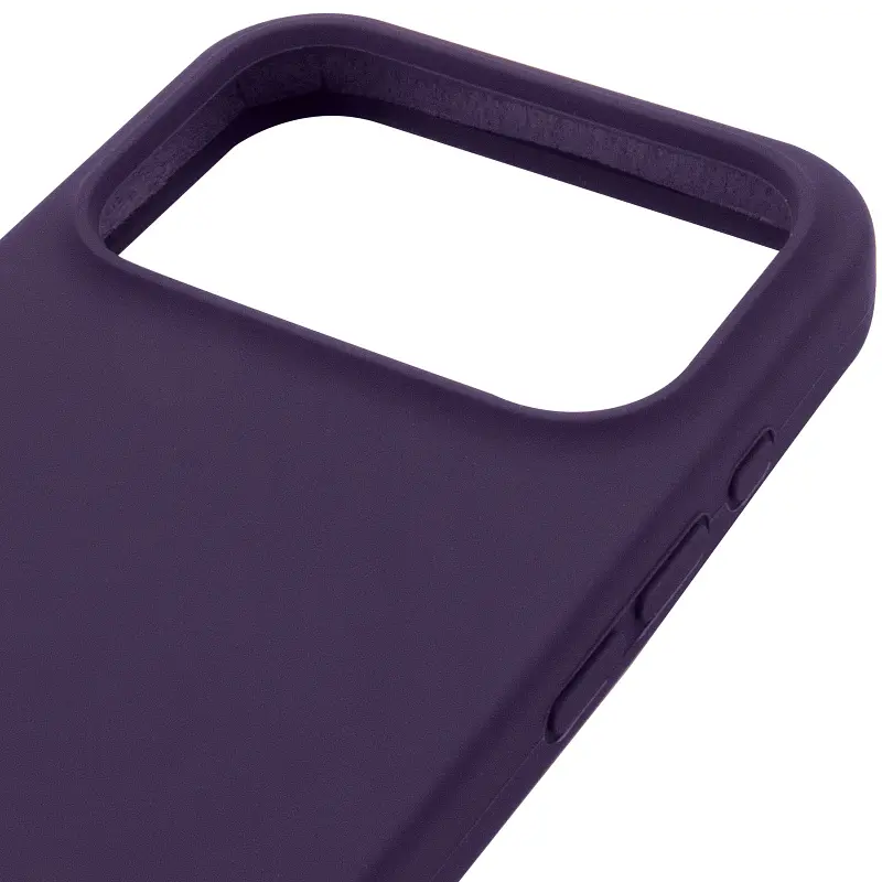 Чохол Epik Silk Full Protective (AA) NO LOGO для Apple iPhone 17 Pro / 18 Pro (6.3") Фіолетовий / Elderberry - фото 4