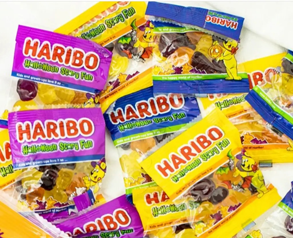 Упаковка желейних цукерок Haribo Halloween Scary Fun 66 шт, 800г - фото 5