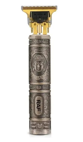 Бездротовий тример для бороди та вусів RAF R.434 з насадками та USB зарядкою - фото 2