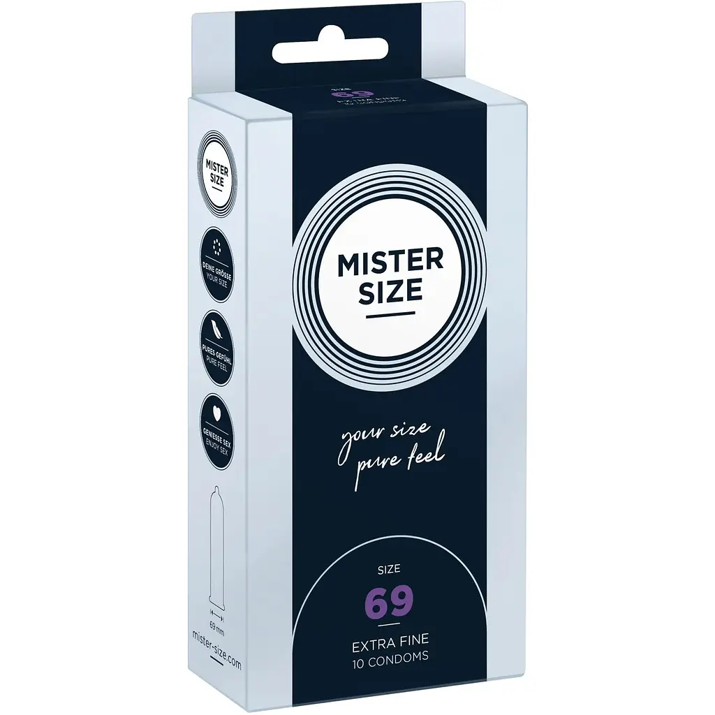 Презервативи Mister Size - Pure feel - 69 (10 condoms) - фото 2