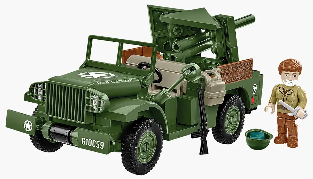 Конструктор детская машина 37 mm GMC M6 FARGO COBI 3116 - фото 2