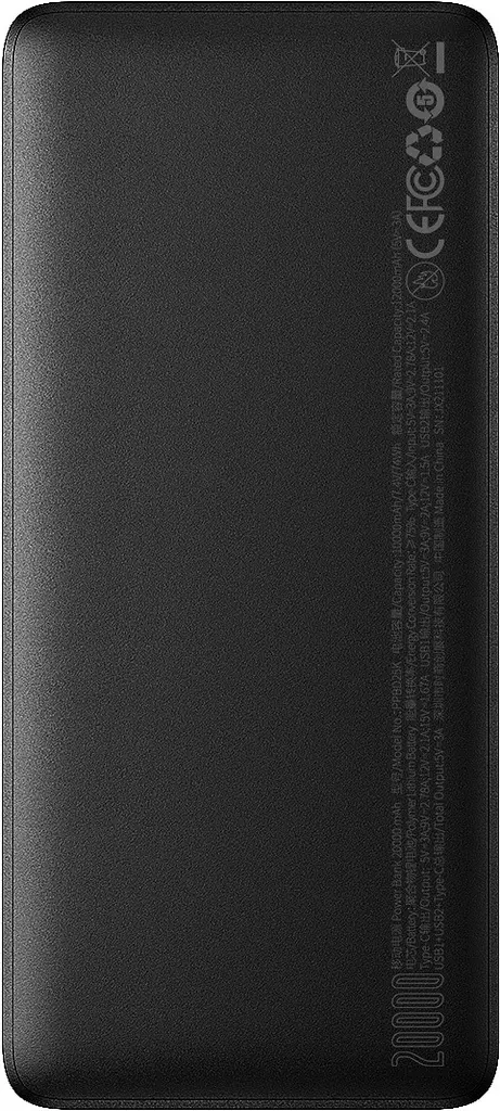 Портативный аккумулятор Baseus Bipow Digital Display Fast Charge 25W 20000mAh black (PPBD020301) - фото 2