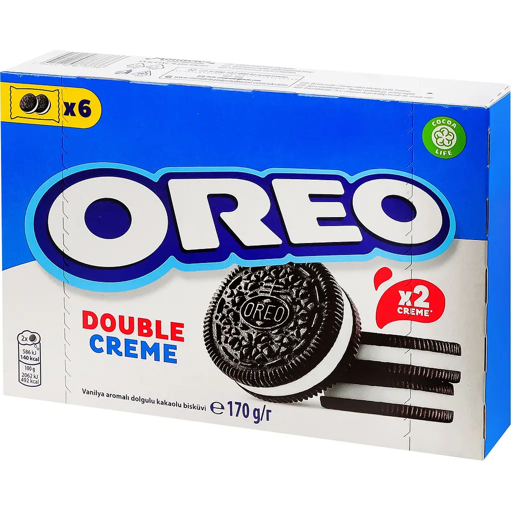 Печенье Oreo с двойной начинкой 170 г (758633) - фото 2