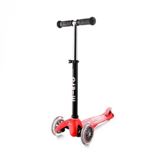 Самокат Micro Mini2go Deluxe Plus красный (MMD032) - фото 12