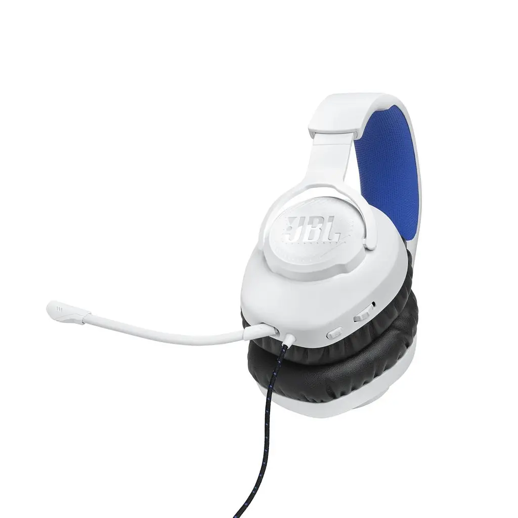 Навушники з мікрофоном JBL Quantum 100P JBLQ100PWHTBLU White/Blue - фото 9