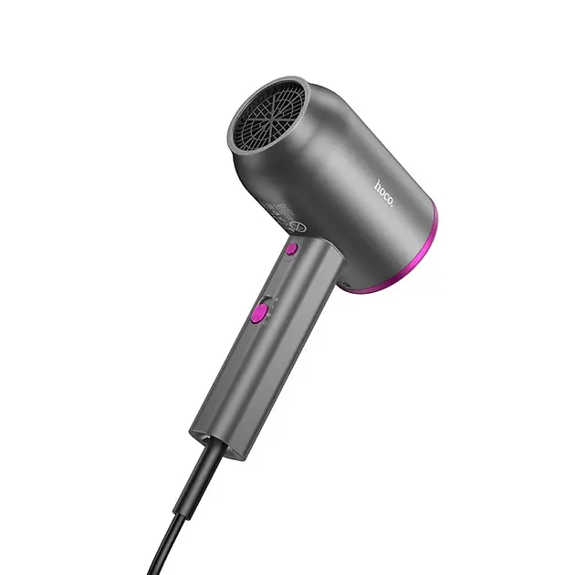 Фен Hoco HP13 Plus Hot and Сold Air Hair Dryer Rose Red - фото 8