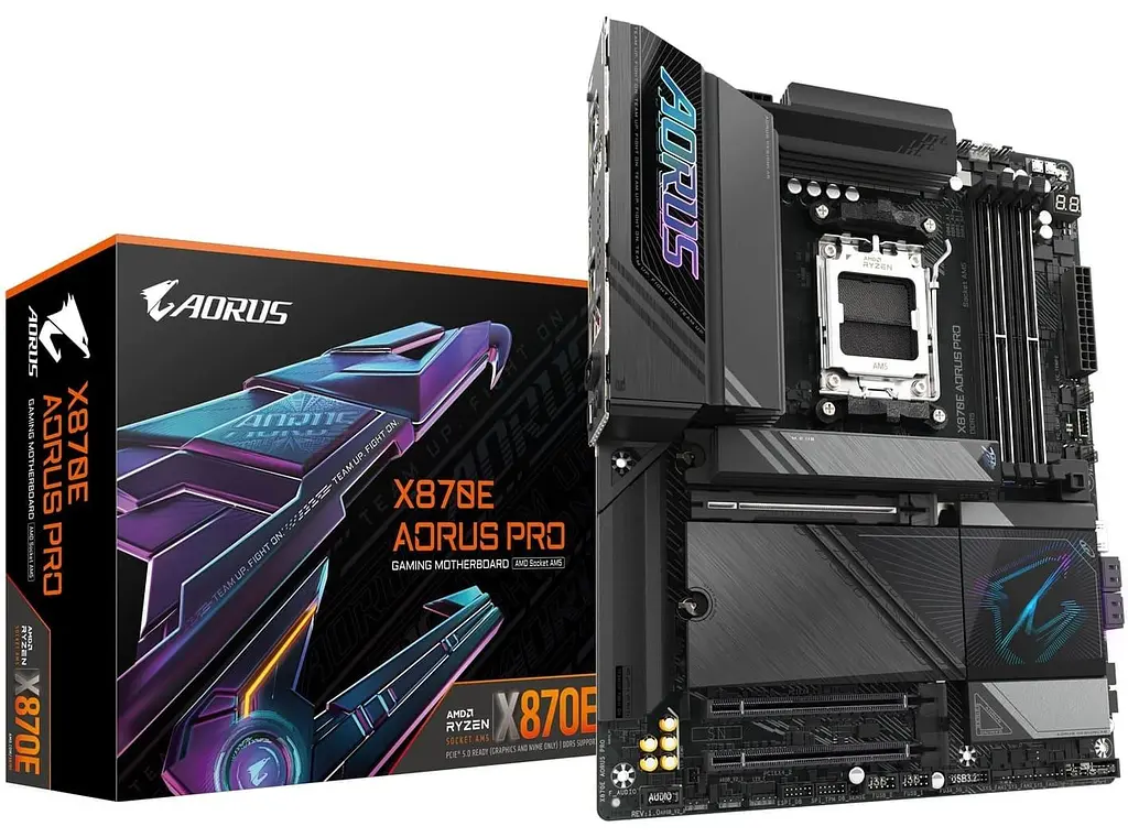 Материнська плата Gigabyte X870E AORUS PRO (X870E AORUS PRO) (Socket AM5, AMD X870E, ATX) - фото 5