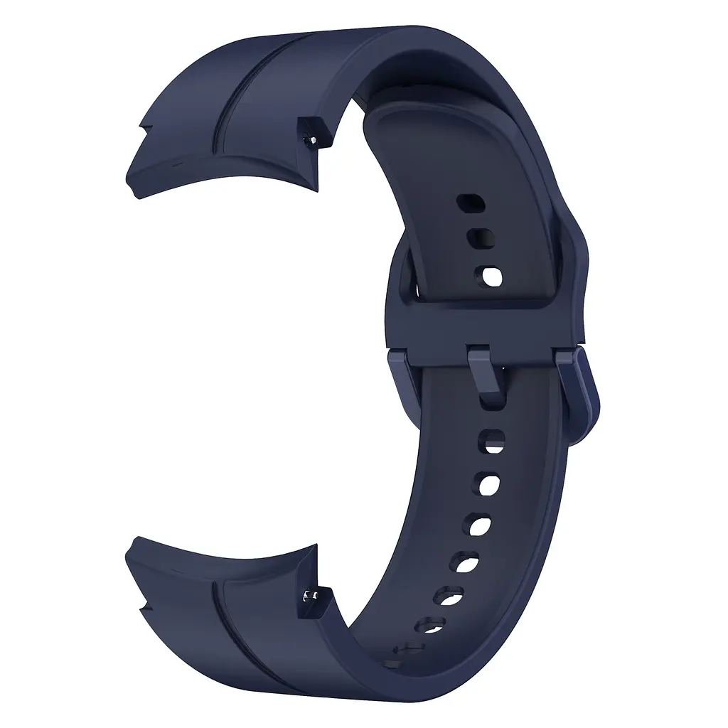 Ремінець силіконовий BeWatch NEO для Samsung Galaxy Watch 4/5/6 20 мм Темно-синій (101neo10) - фото 3